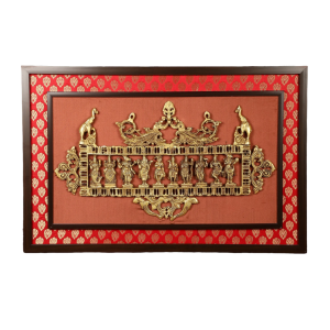 Pure Brass Dashavatar Wall Hanging 21.5 Inch - Premium Divine Panel | Jaipurio